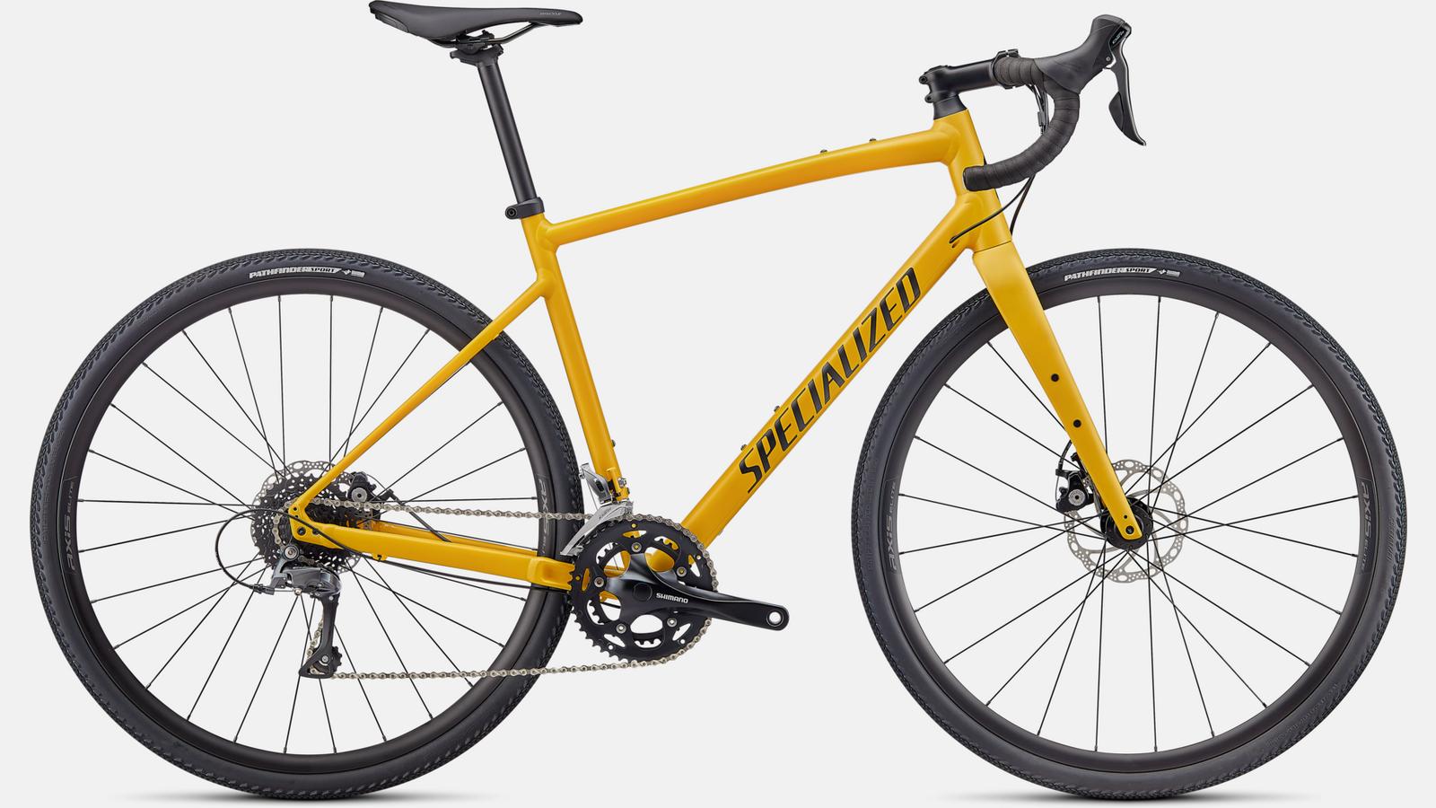 Paint for 2022 Specialized Diverge E5 - Satin Brassy Yellow