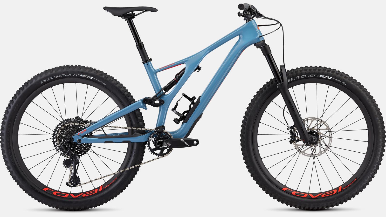Paint for 2018 Specialized Men's Stumpjumper Expert 27.5 - Gloss Storm Grey