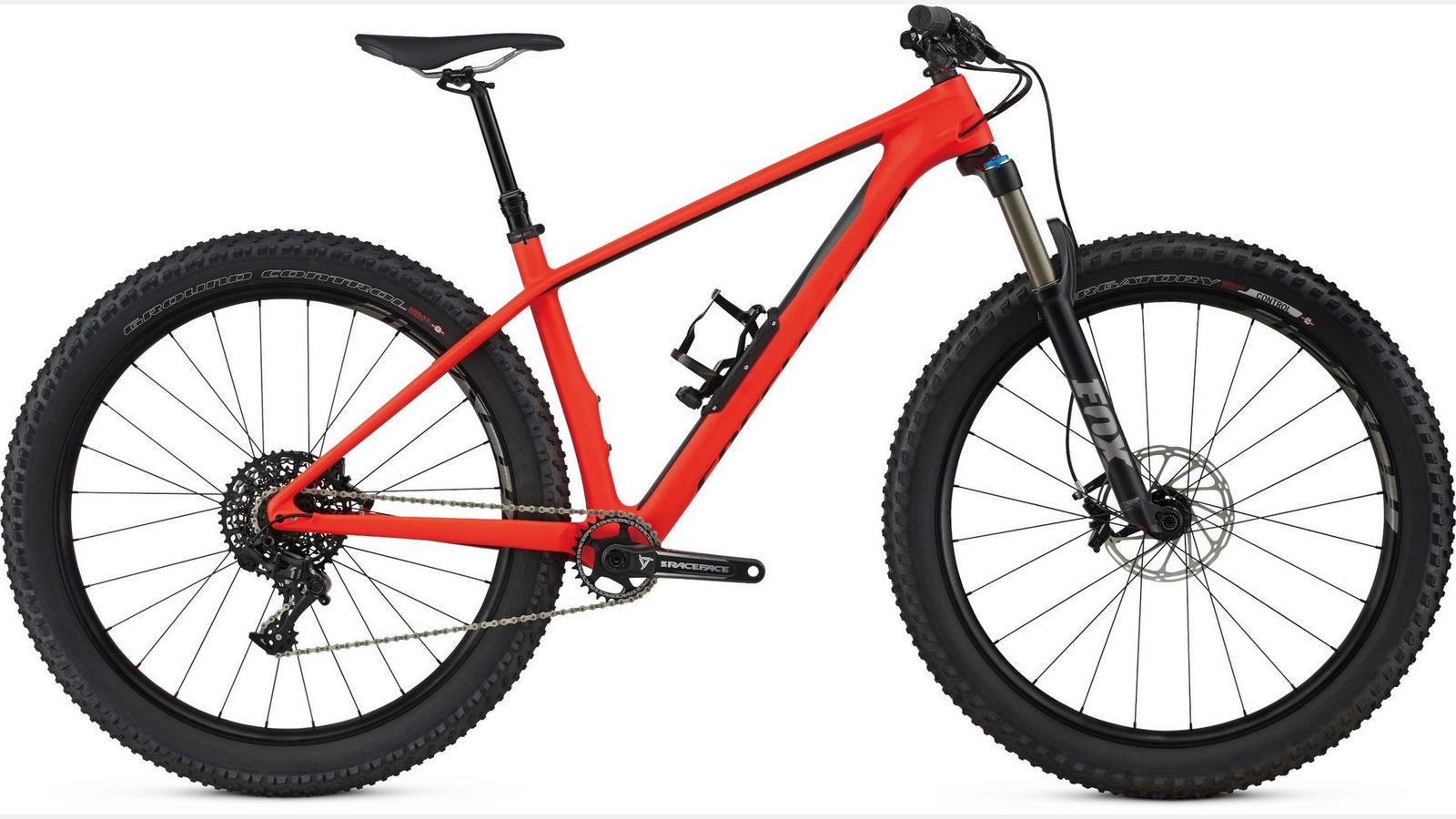 Paint for 2018 Specialized Fuse Expert Carbon 6Fattie/29 - Satin Rocket Red