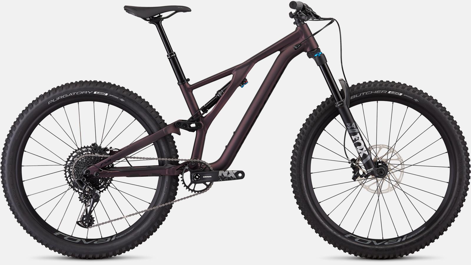 Paint for 2019 Specialized Women's Stumpjumper Comp 27.5 12-speed - Satin Cast Berry