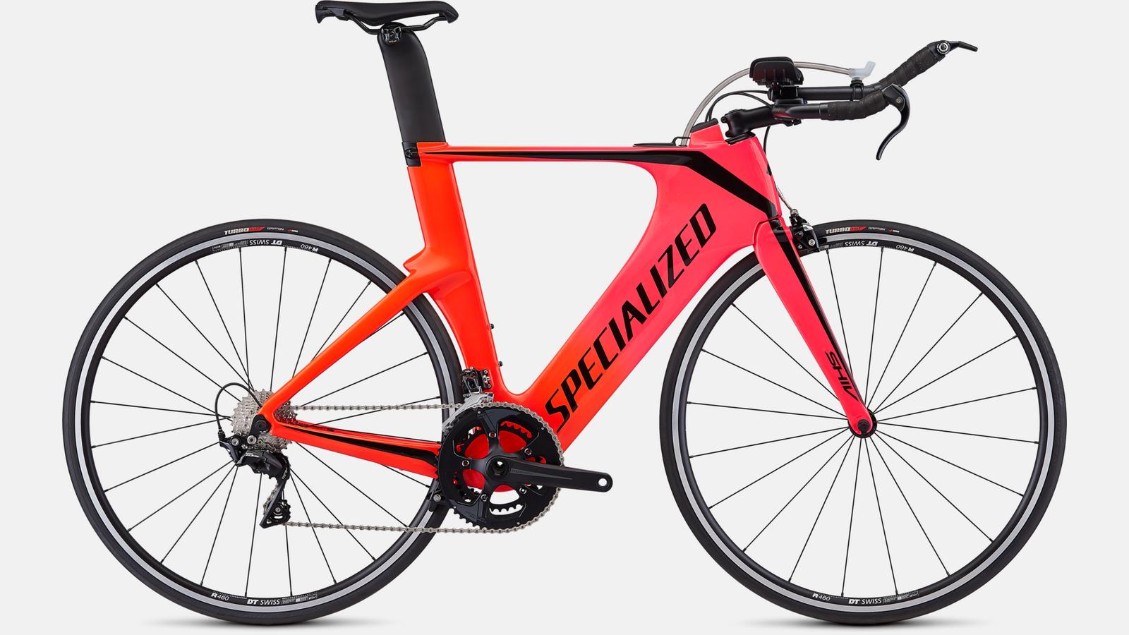 Paint for 2019 Specialized Shiv Elite - Gloss Acid Pink