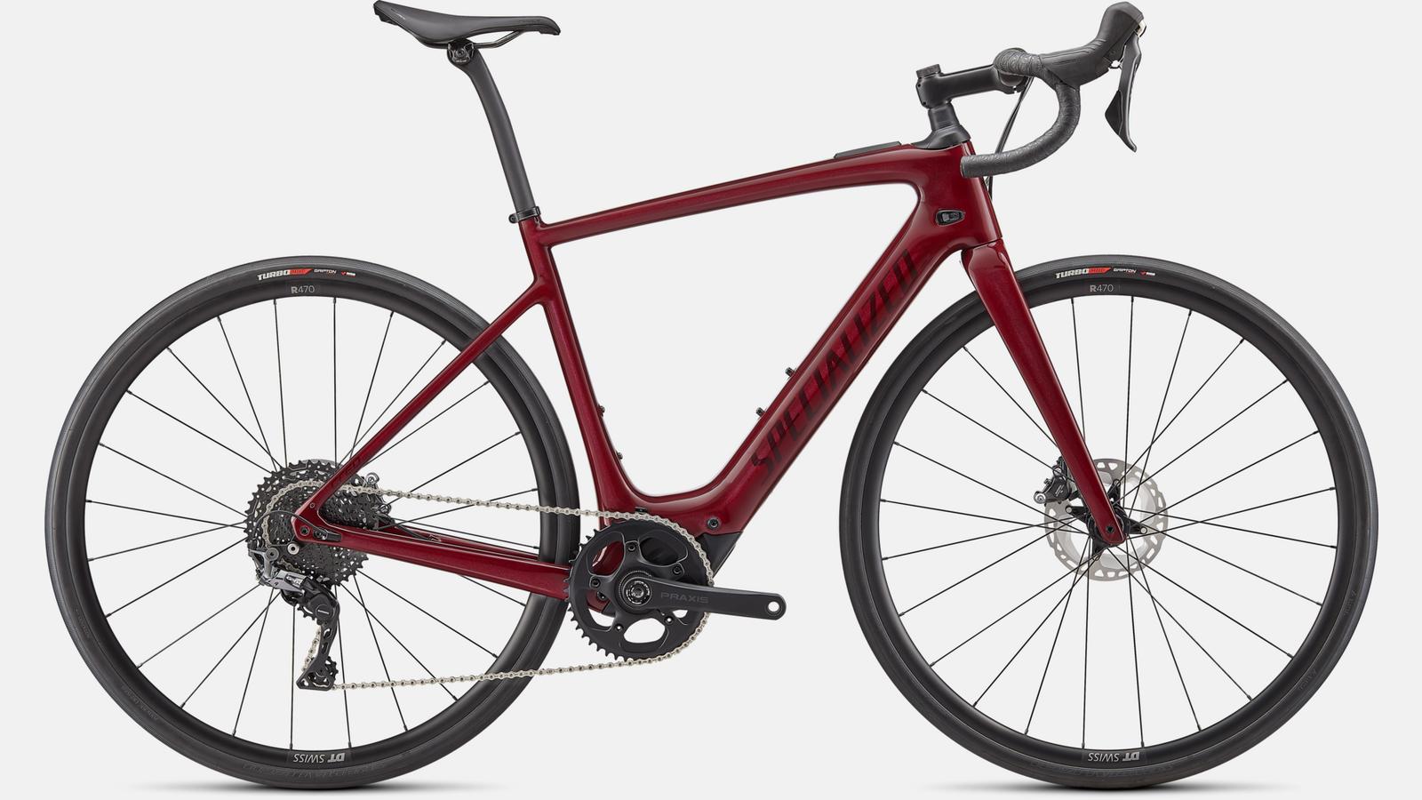 Paint for 2022 Specialized Turbo Creo SL Comp Carbon - Gloss Maroon