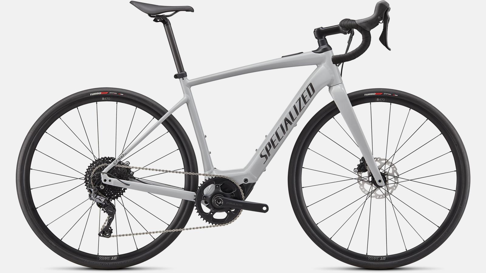 Paint for 2022 Specialized Turbo Creo SL Comp E5 - Gloss Dove Grey