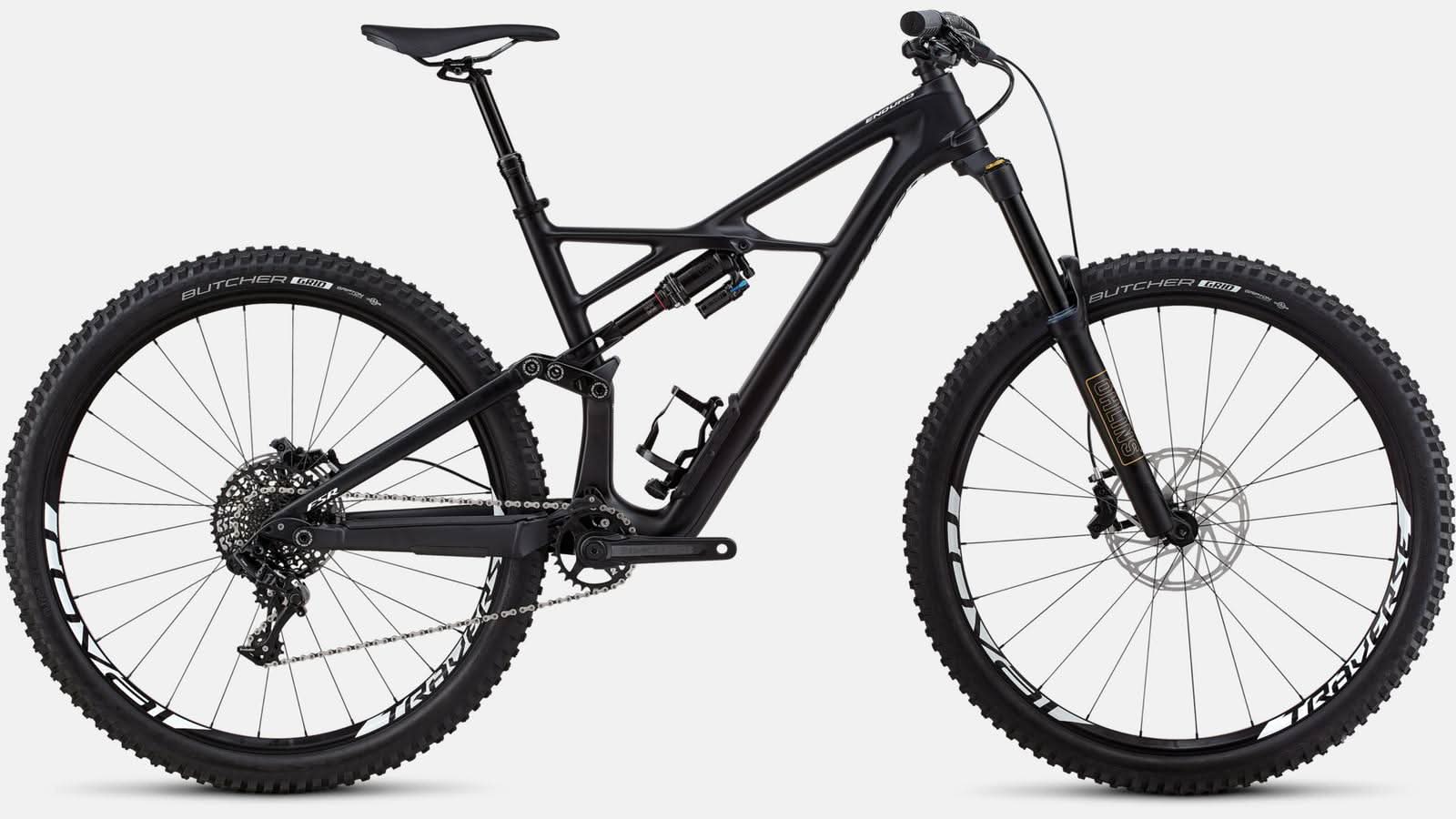 Paint for 2018 Specialized Enduro Elite 29/6Fattie - Satin Black - Rotaris B.V.