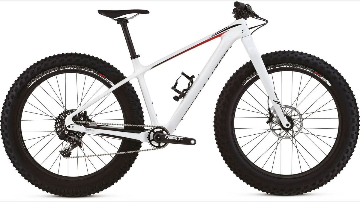 Paint for 2018 Specialized Fatboy Expert Carbon - Gloss White - Rotaris B.V.