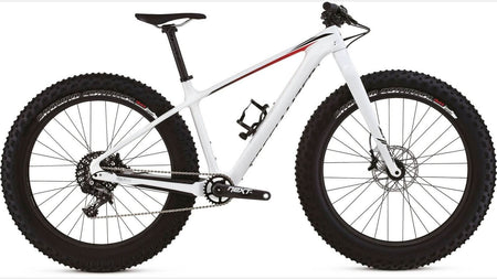 Paint for 2018 Specialized Fatboy Expert Carbon - Gloss White - Rotaris B.V.