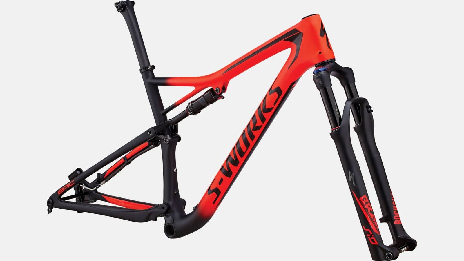 Paint for 2018 Specialized Men's S - Works Epic Frameset - Gloss Rocket Red - Rotaris B.V.