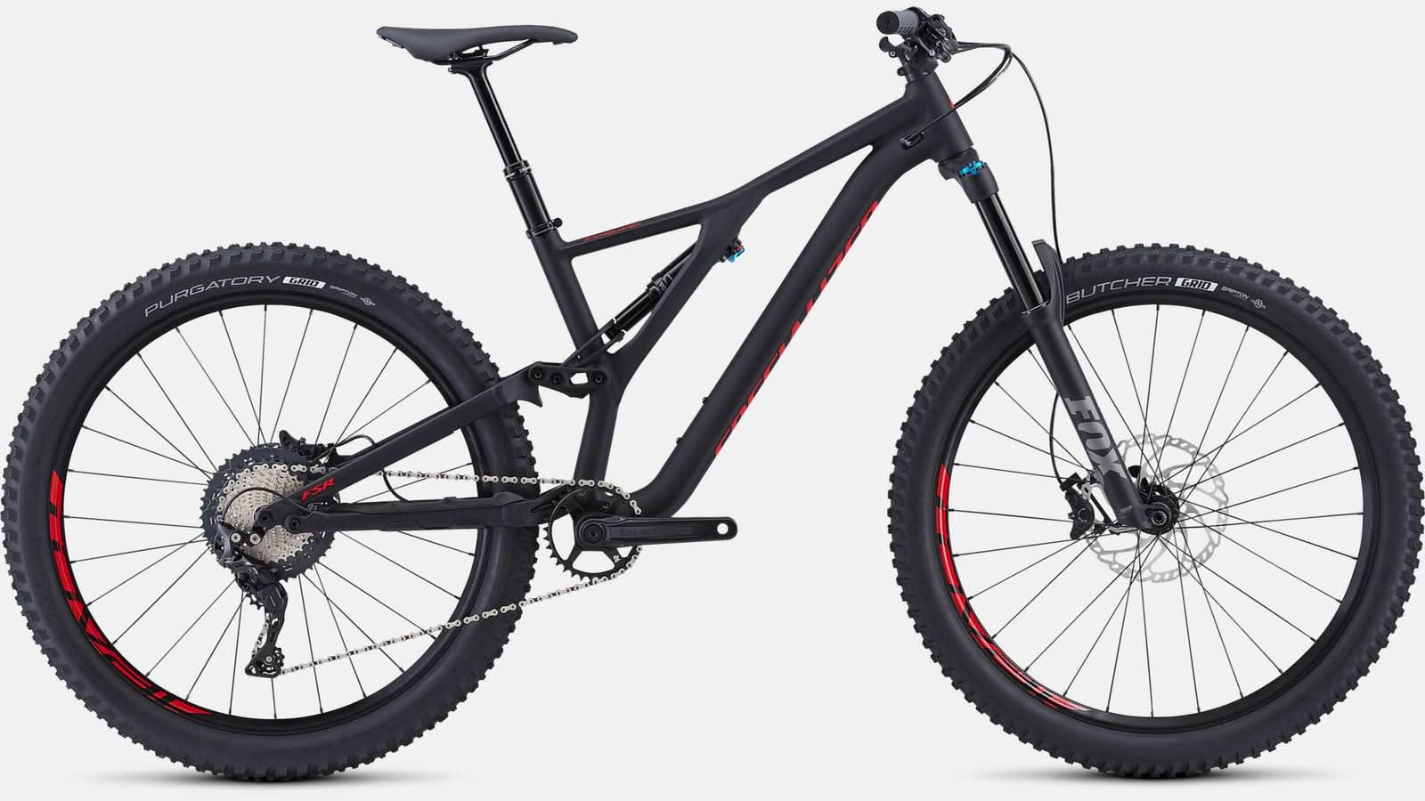 Paint for 2018 Specialized Men's Stumpjumper Comp Alloy 27.5 - Satin Black - Rotaris B.V.