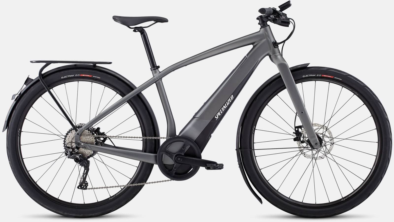 Paint for 2018 Specialized Men's Turbo Vado 5.0 - Satin Charcoal - Rotaris B.V.