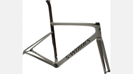 Paint for 2018 Specialized S - Works Tarmac Disc Frameset - Satin Cool Grey - Rotaris B.V.