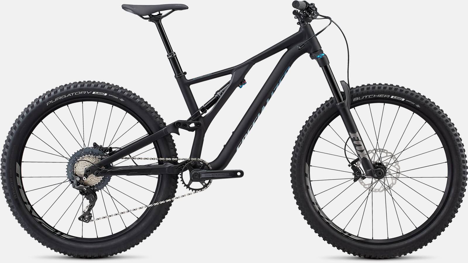 Paint for 2018 Specialized Women's Stumpjumper Comp Alloy 27.5 - Satin Black - Rotaris B.V.