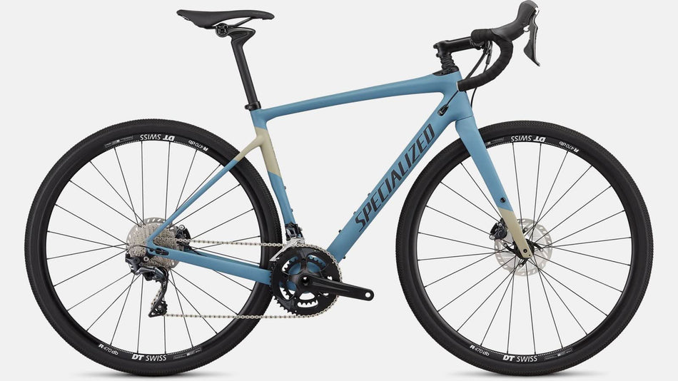 Paint for 2019 Specialized Men's Diverge Comp - Satin Storm Grey - Rotaris B.V.