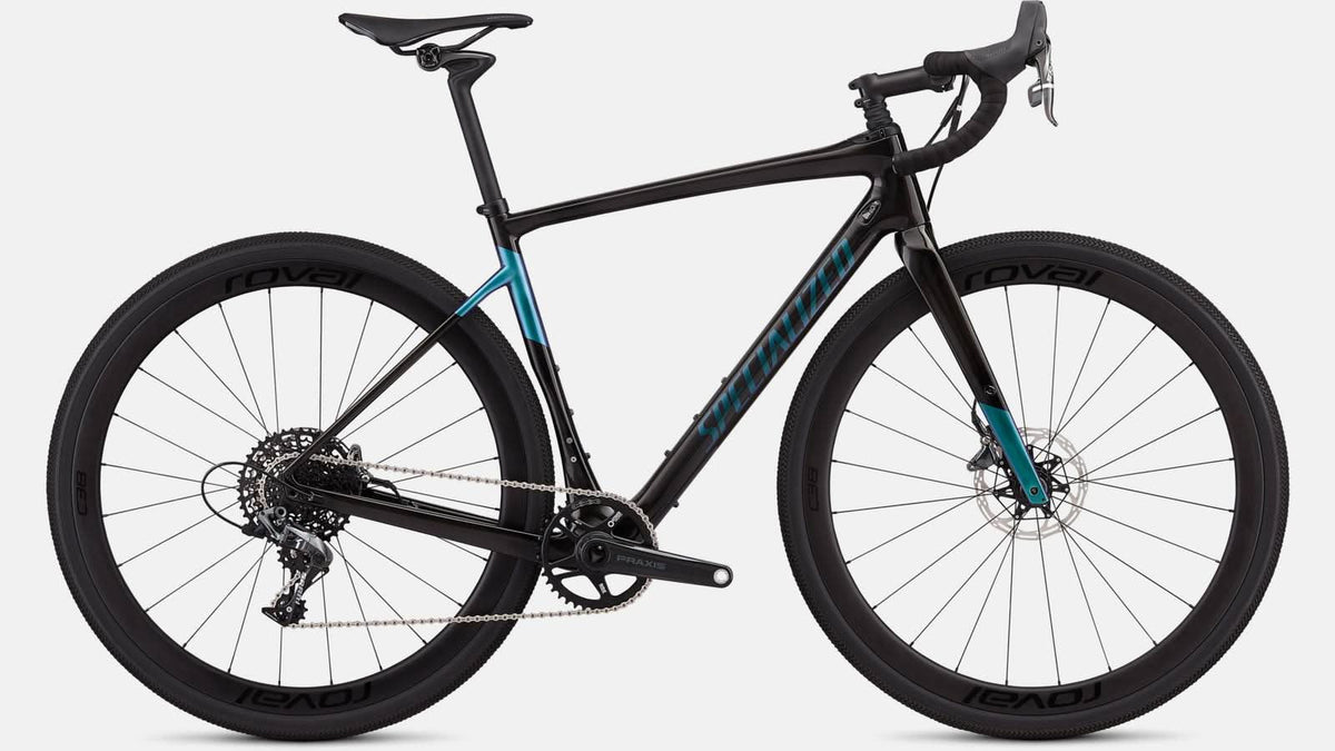 Paint for 2019 Specialized Men's Diverge Expert X1 - Gloss Carbon - Rotaris B.V.