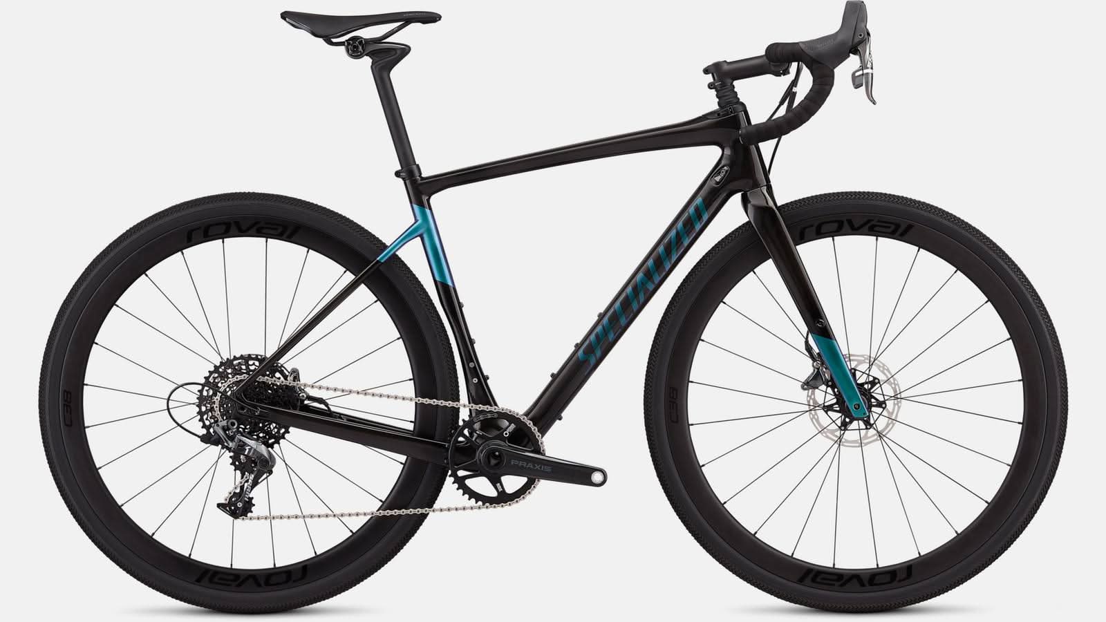 Paint for 2019 Specialized Men's Diverge Expert X1 - Gloss Carbon - Rotaris B.V.