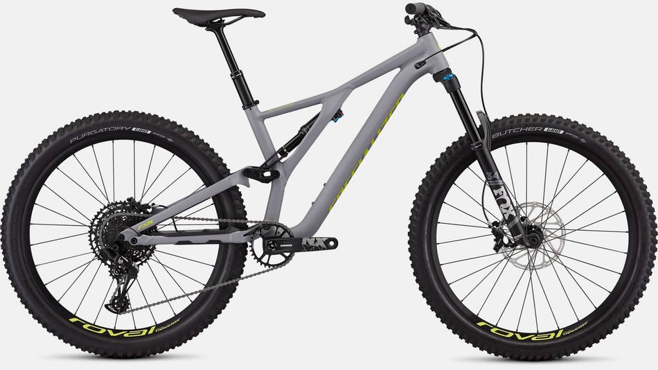 Paint for 2019 Specialized Men's Stumpjumper Comp Alloy 27.5 -  12 - speed - Satin Cool Grey - Rotaris B.V.