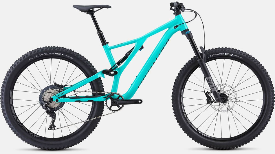 Paint for 2019 Specialized Men's Stumpjumper Comp Alloy 27.5 - Gloss Acid Mint - Rotaris B.V.