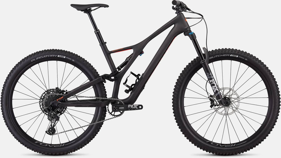 Paint for 2019 Specialized Men's Stumpjumper Comp Carbon 29 -  12 - speed - Satin Carbon - Rotaris B.V.
