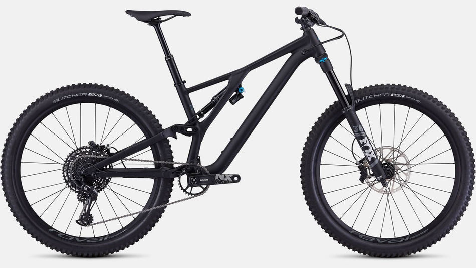 Paint for 2019 Specialized Men's Stumpjumper EVO Comp Alloy 27.5 - Satin Black - Rotaris B.V.