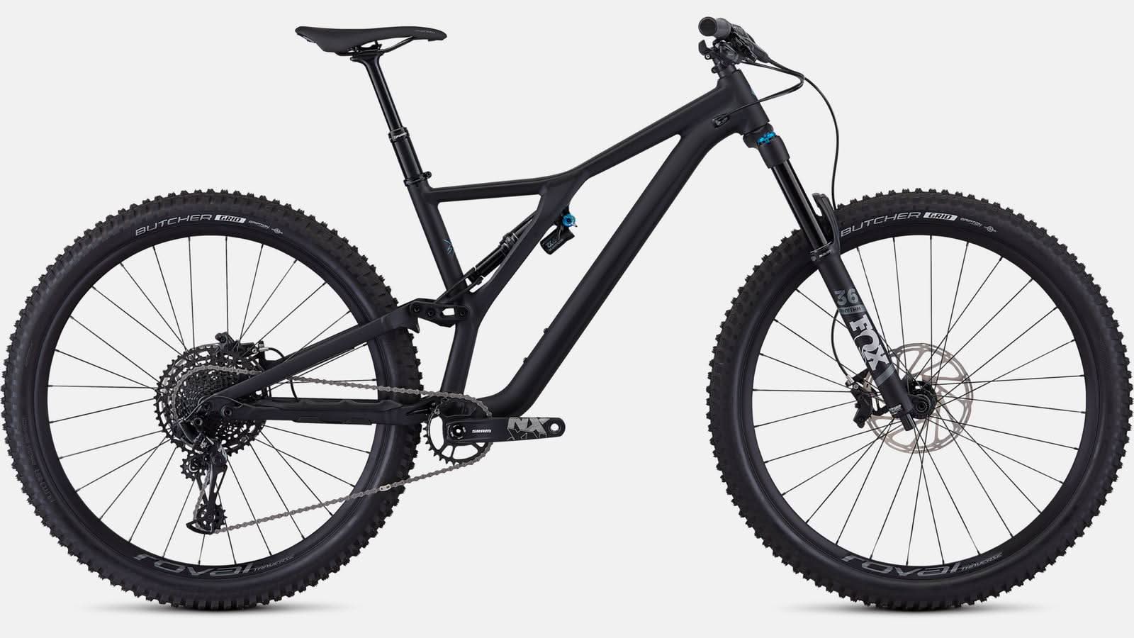 Paint for 2019 Specialized Men's Stumpjumper EVO Comp Alloy 29 - Satin Black - Rotaris B.V.