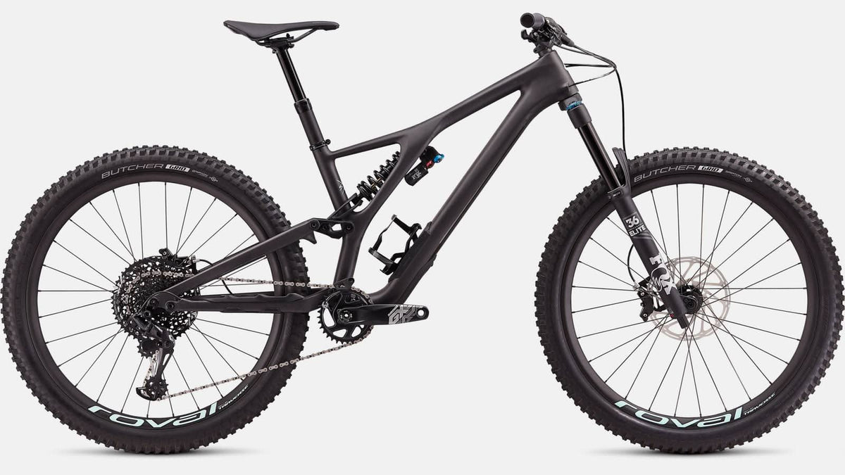 Paint for 2019 Specialized Men's Stumpjumper EVO Pro 27.5 - Gloss Carbon - Rotaris B.V.