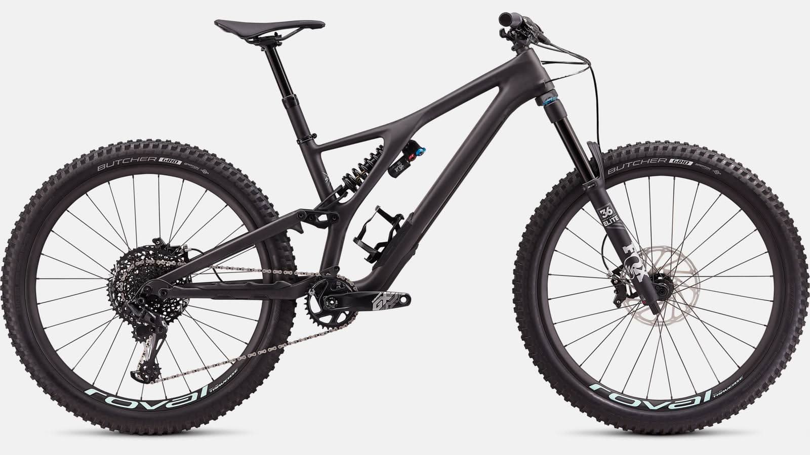 Paint for 2019 Specialized Men's Stumpjumper EVO Pro 27.5 - Gloss Carbon - Rotaris B.V.