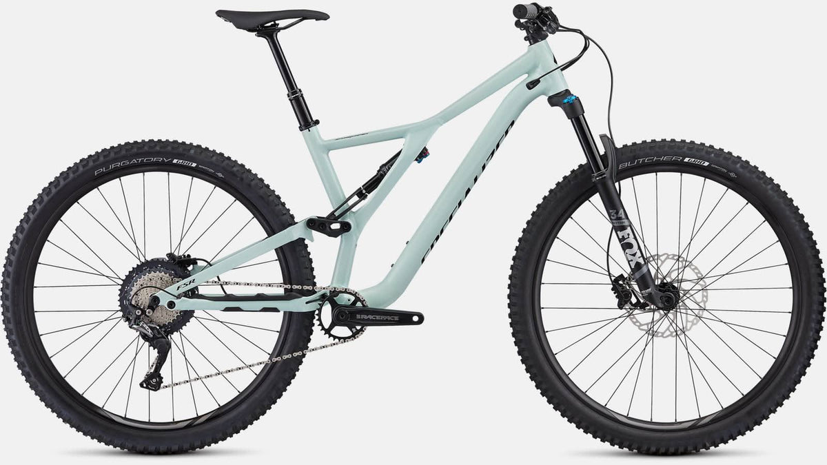 Paint for 2019 Specialized Men's Stumpjumper ST Comp Alloy 29 - Gloss White Sage - Rotaris B.V.