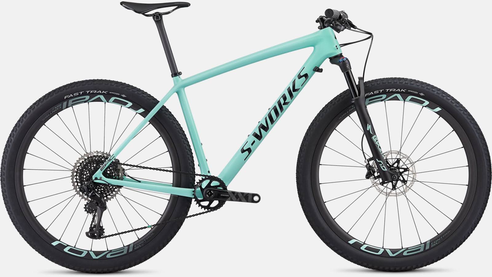 Paint for 2019 Specialized S - Works Epic Hardtail - Gloss Mint - Rotaris B.V.
