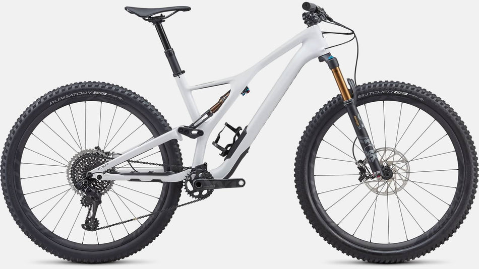 Paint for 2019 Specialized S - Works Stumpjumper ST 29 - Gloss White - Rotaris B.V.