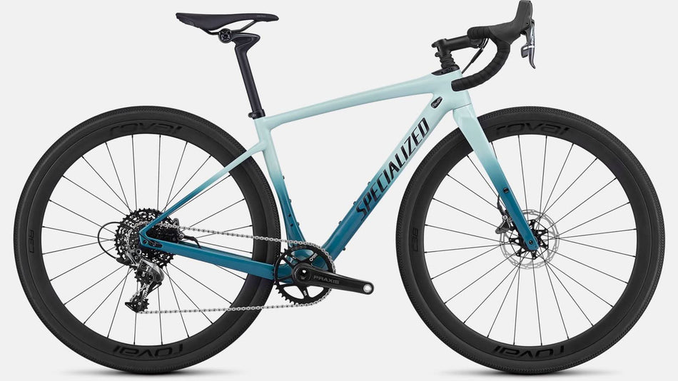 Paint for 2019 Specialized Women's Diverge Expert X1 - Gloss White Sage - Rotaris B.V.