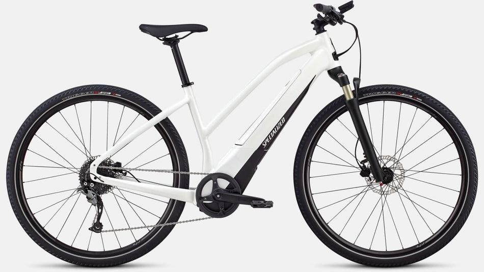 Paint for 2019 Specialized Women's Turbo Vado 2.0 -  2018 - Satin Metallic White Silver - Rotaris B.V.