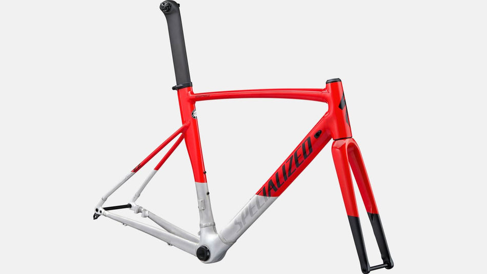 Paint for 2020 Specialized Allez Sprint Disc Frameset - Gloss Flo Red - Rotaris B.V.