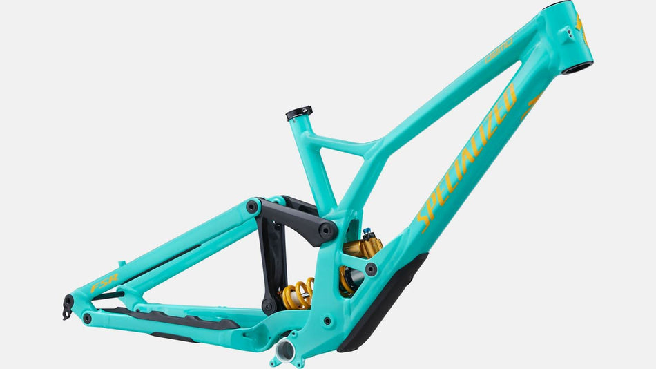 Paint for 2020 Specialized Demo Race 29 Frame - Gloss Acid Mint - Rotaris B.V.