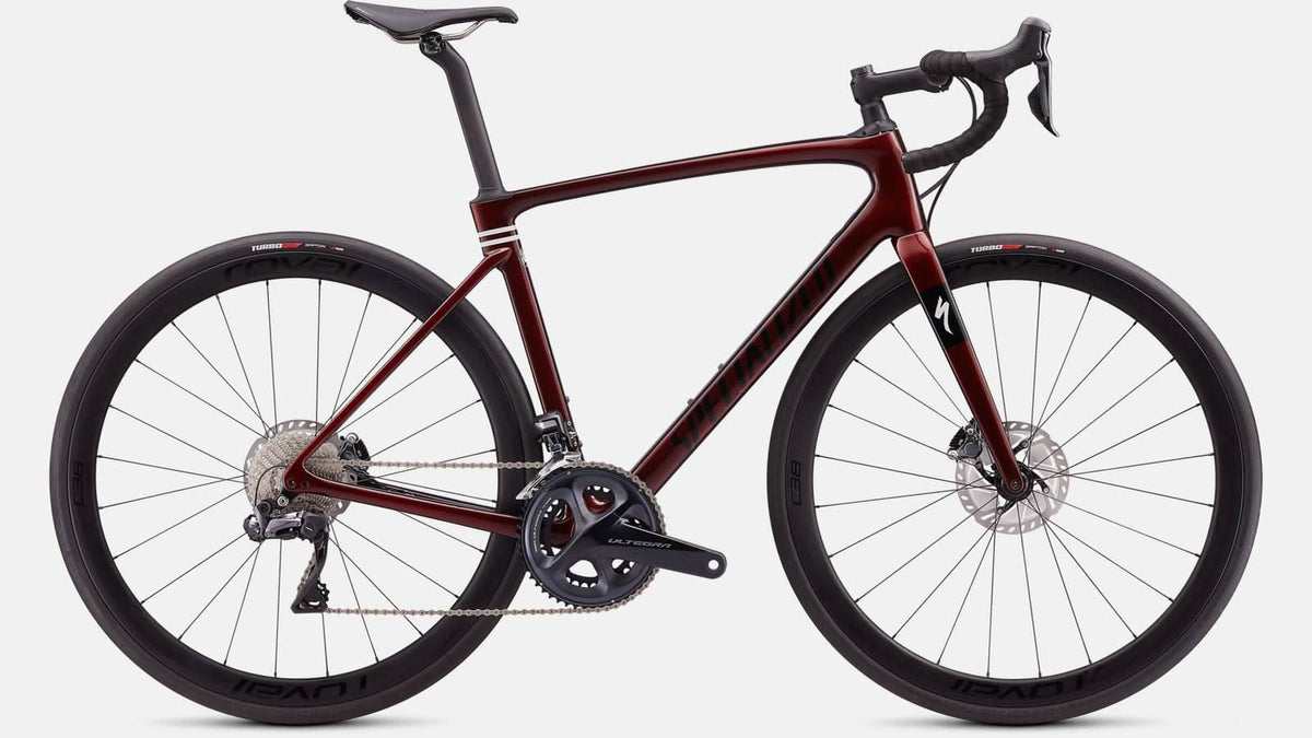 Paint for 2020 Specialized Roubaix Expert - Gloss Crimson - Cast Berry Edge Fade - Rotaris B.V.
