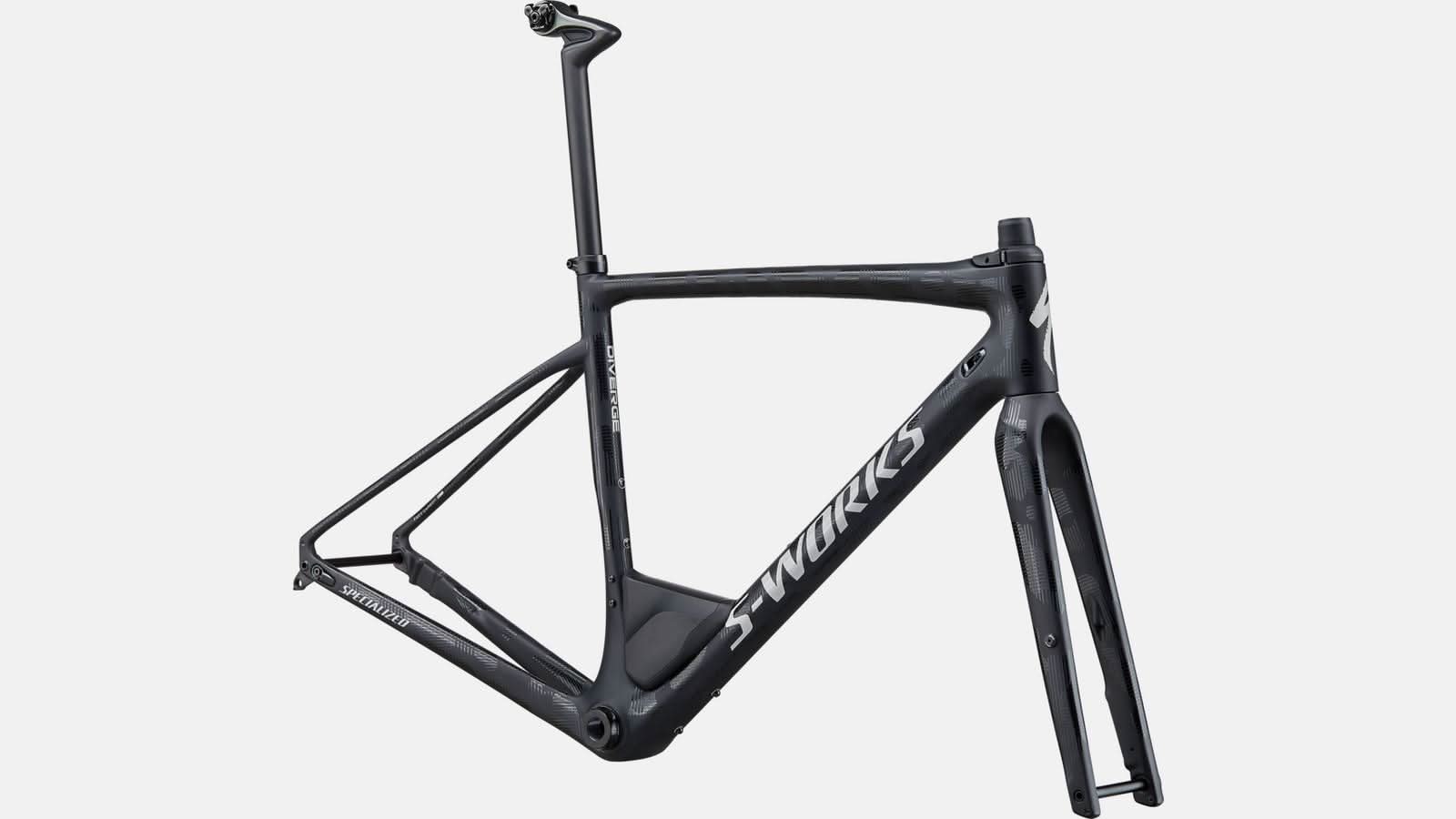 Paint for 2020 Specialized S - Works Diverge Frameset - Satin Black - Rotaris B.V.