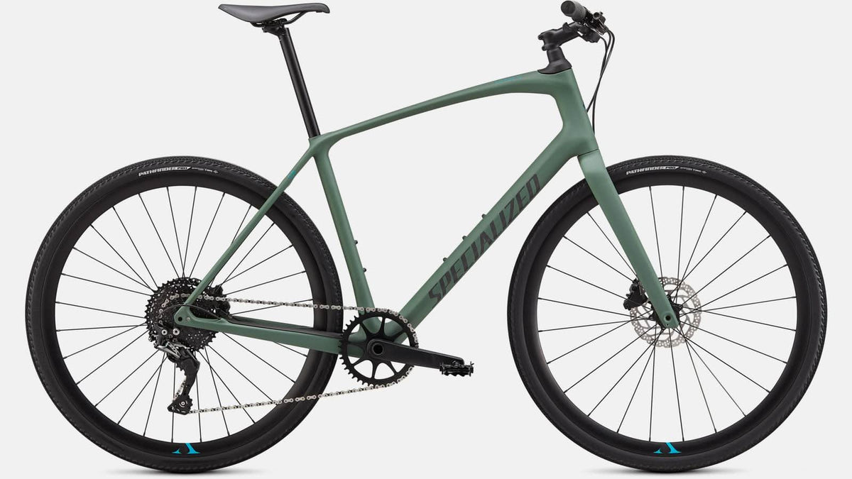 Paint for 2020 Specialized Sirrus X 5.0 - Gloss Sage Green - Rotaris B.V.