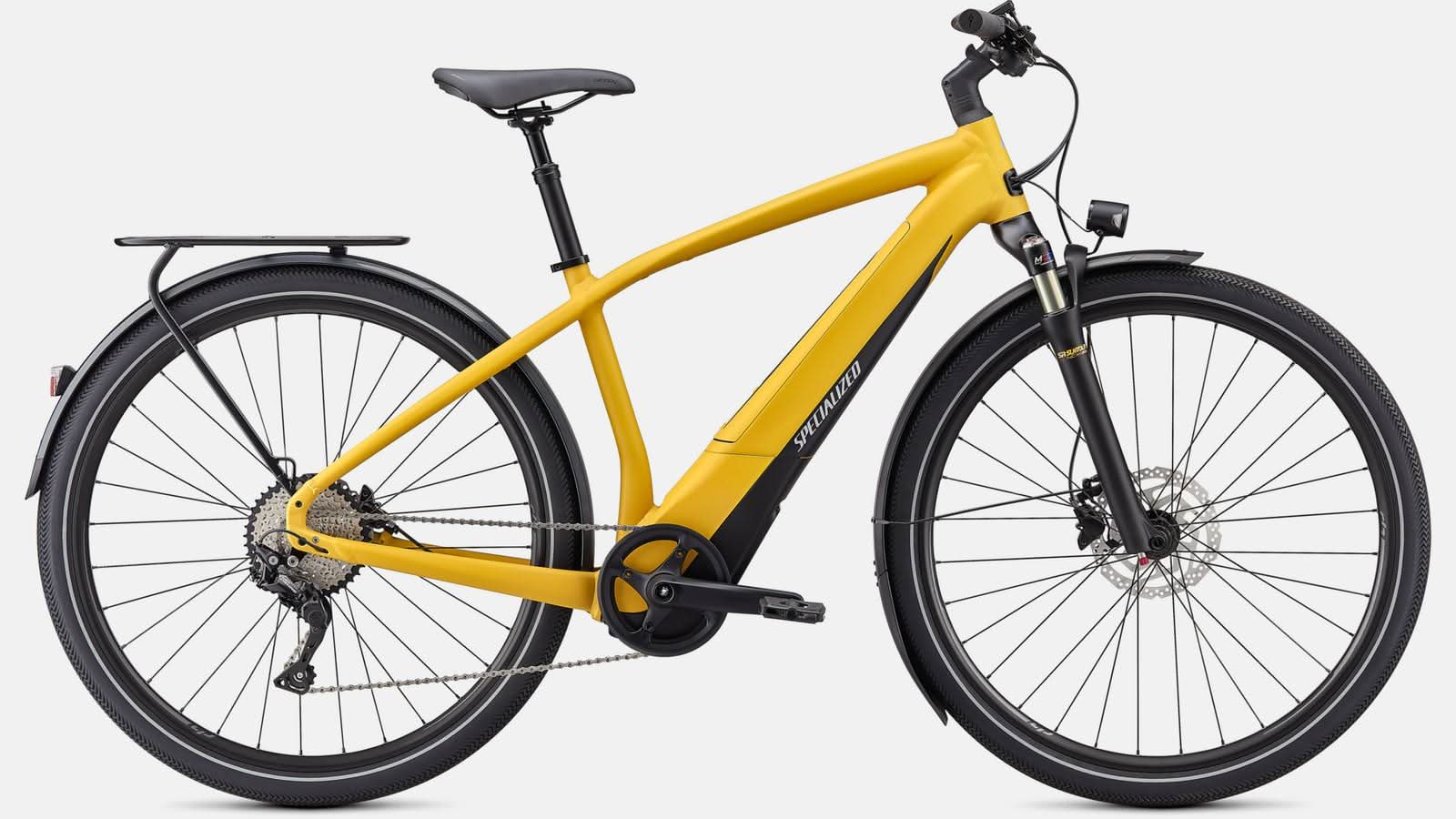 Paint for 2020 Specialized Turbo Vado 4.0 LTD - Gloss Brassy Yellow - Rotaris B.V.