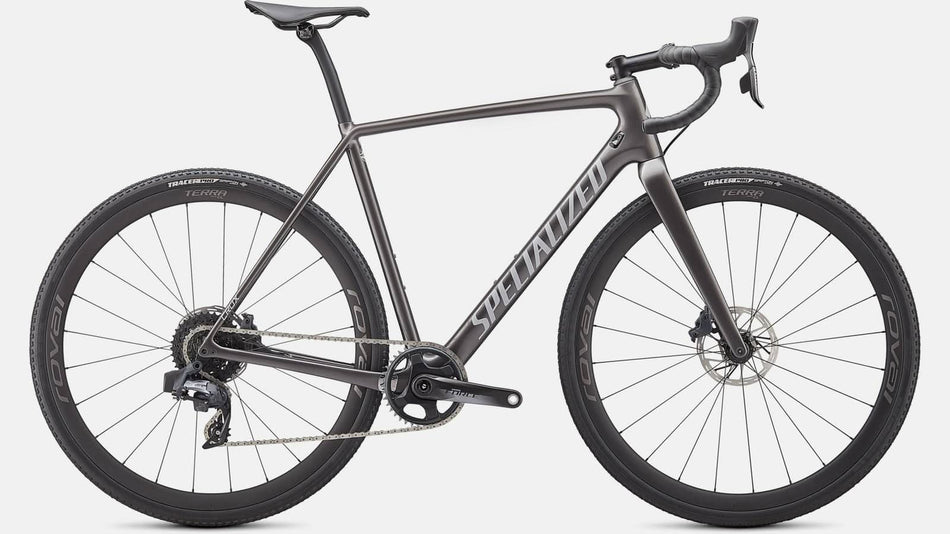 Paint for 2021 Specialized CruX Pro - Gloss Smoke - Rotaris B.V.
