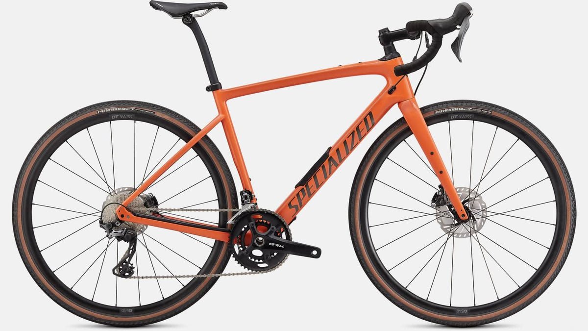 Paint for 2021 Specialized Diverge Comp Carbon - Gloss Blaze - Rotaris B.V.
