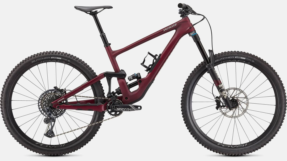 Paint for 2021 Specialized Enduro Expert - Satin Maroon - Rotaris B.V.