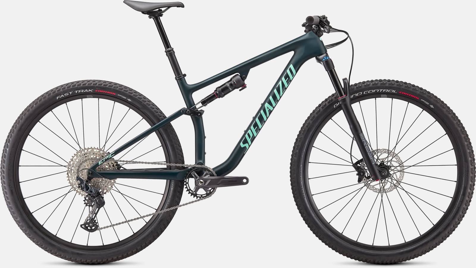 Paint for 2021 Specialized Epic EVO - Satin Forest Green - Rotaris B.V.