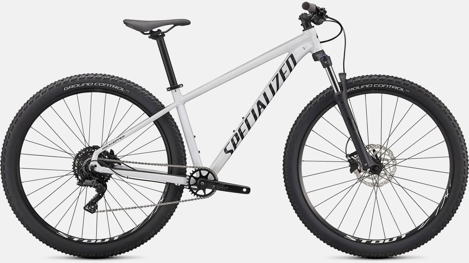 Paint for 2021 Specialized Rockhopper Comp - Gloss Metallic White Silver - Rotaris B.V.
