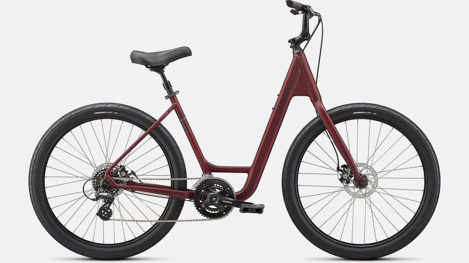 Paint for 2021 Specialized Roll Sport -  Low - Entry - Satin Maroon - Rotaris B.V.