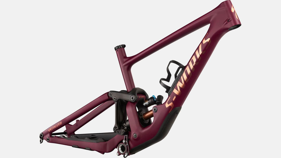 Paint for 2021 Specialized S - Works Enduro Frameset - Satin Raspberry - Rotaris B.V.
