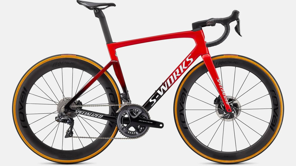 Paint for 2021 Specialized S - Works Tarmac SL7 - Gloss Dura Ace Di2 - Gloss Flo Red - Rotaris B.V.