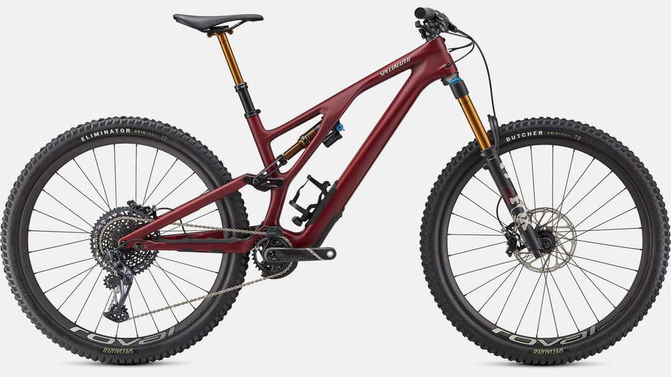 Paint for 2021 Specialized Stumpjumper EVO Pro - Satin Maroon - Rotaris B.V.