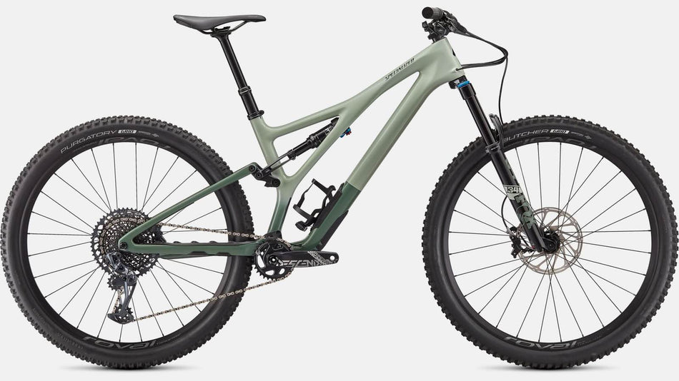 Paint for 2021 Specialized Stumpjumper Expert - Gloss Spruce - Rotaris B.V.