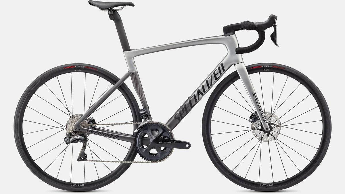 Paint for 2021 Specialized Tarmac SL7 Expert - Ultegra Di2 - Satin Light Silver - Rotaris B.V.