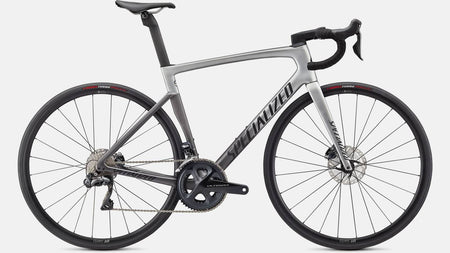 Paint for 2021 Specialized Tarmac SL7 Expert - Ultegra Di2 - Satin Light Silver - Rotaris B.V.