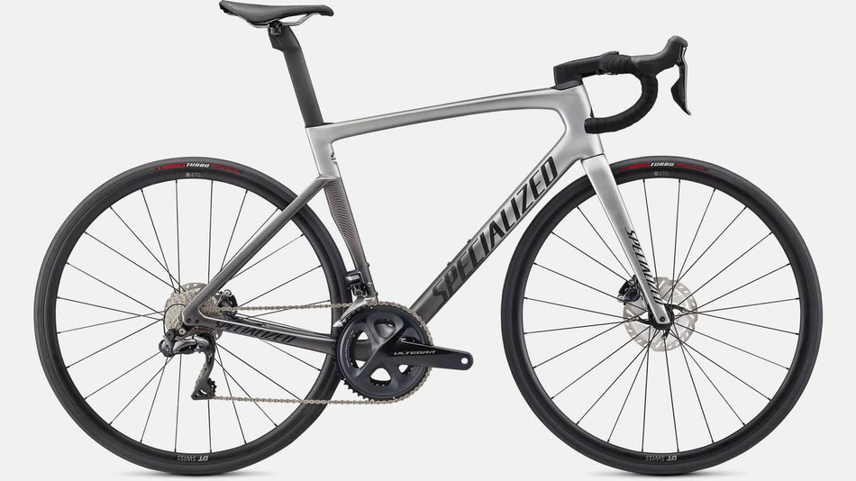 Paint for 2021 Specialized Tarmac SL7 Expert - Ultegra Di2 - Satin Light Silver - Rotaris B.V.
