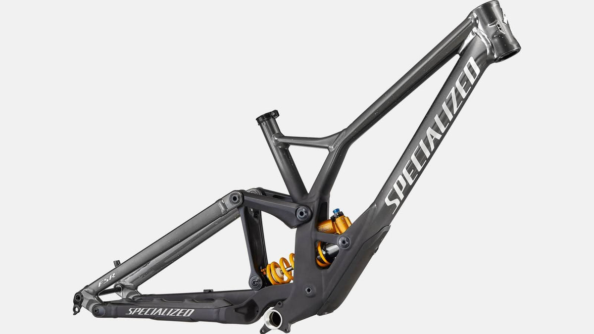 Paint for 2022 Specialized Demo Race Frameset - Gloss Black Chrome - Rotaris B.V.